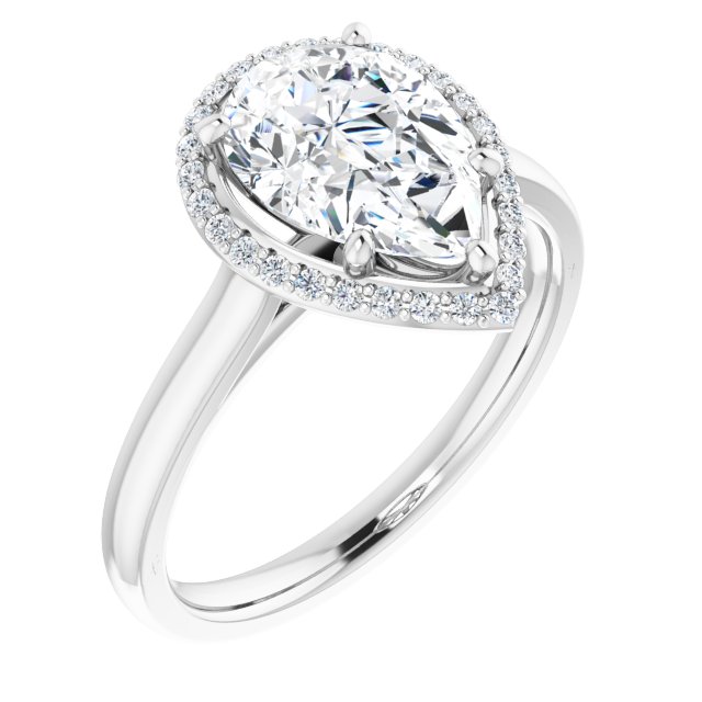Halo-Style Engagement Ring