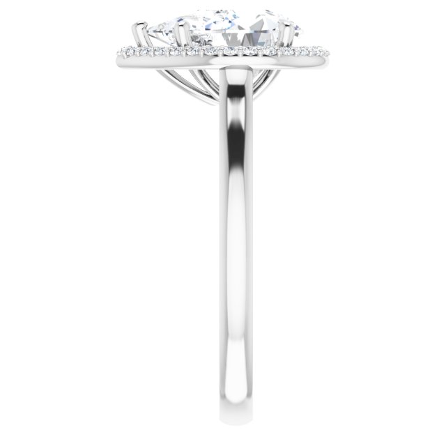 Halo-Style Engagement Ring