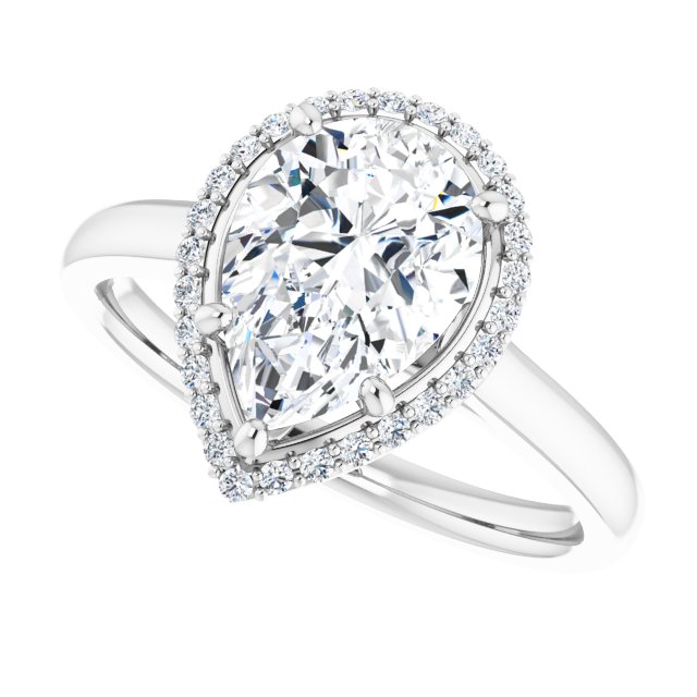 Halo-Style Engagement Ring