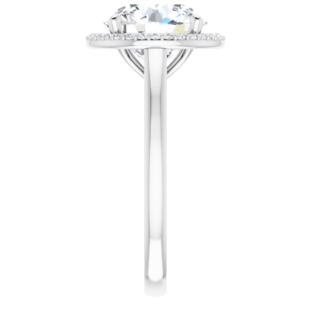 Halo-Style Engagement Ring