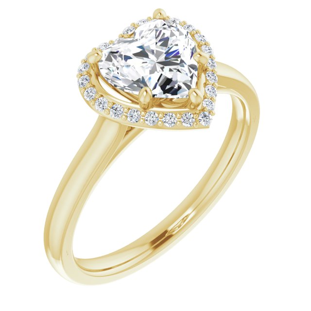 Halo-Style Engagement Ring