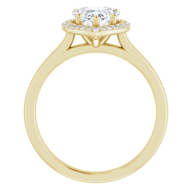 Halo-Style Engagement Ring