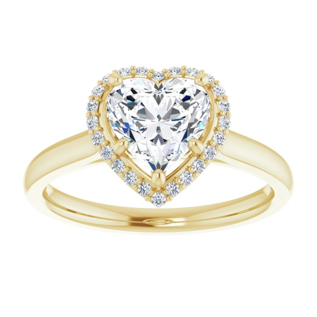 Halo-Style Engagement Ring