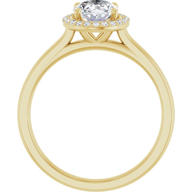 Halo-Style Engagement Ring