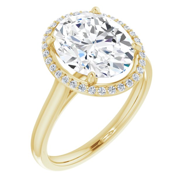 Halo-Style Engagement Ring