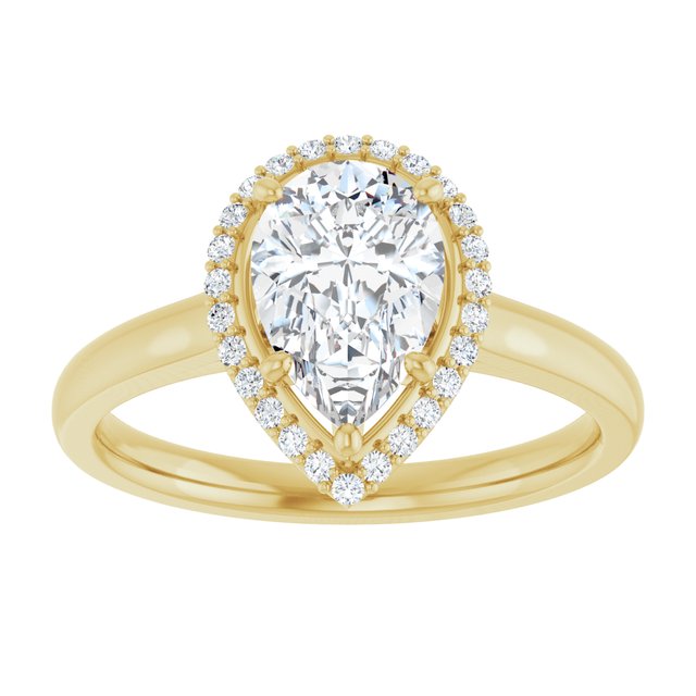 Halo-Style Engagement Ring