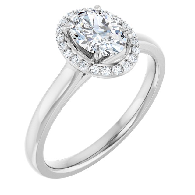 Halo-Style Engagement Ring