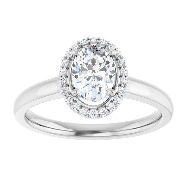 Halo-Style Engagement Ring
