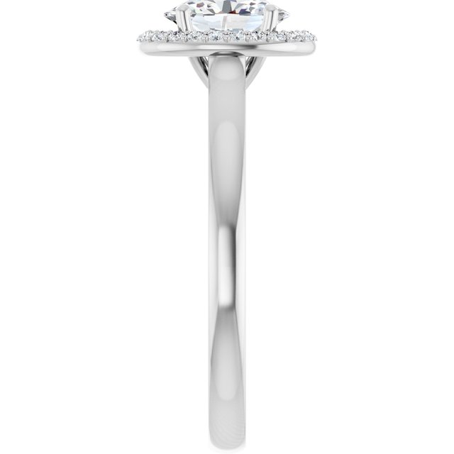 Halo-Style Engagement Ring