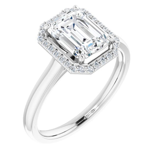 Halo-Style Engagement Ring