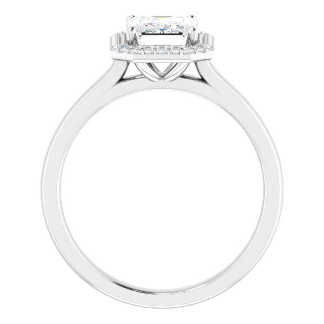 Halo-Style Engagement Ring