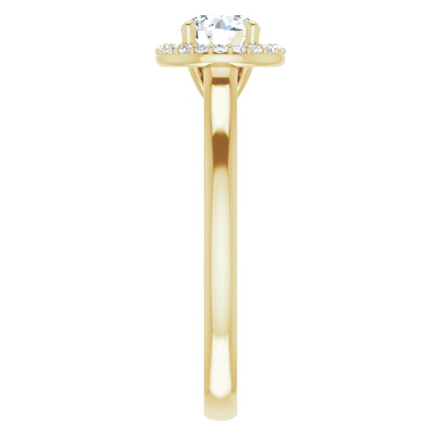 Halo-Style Engagement Ring