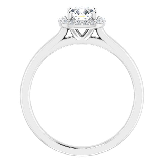 Halo-Style Engagement Ring