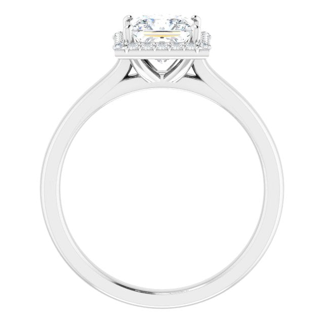 Halo-Style Engagement Ring