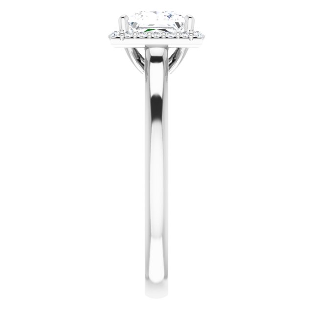 Halo-Style Engagement Ring
