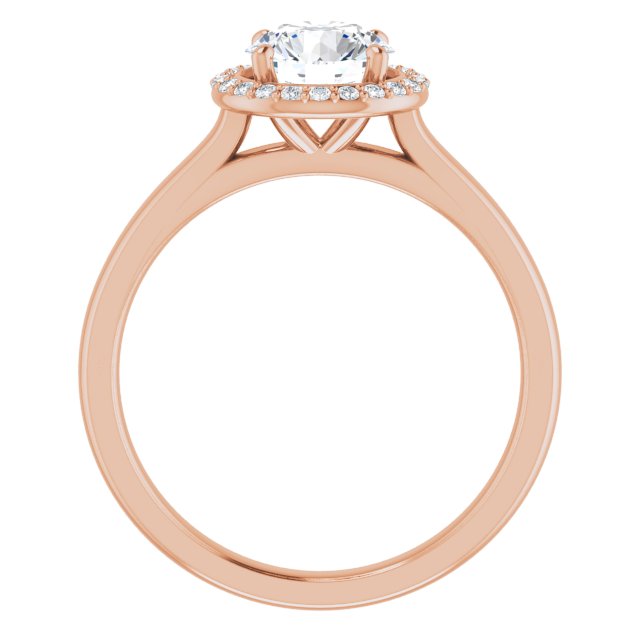 Halo-Style Engagement Ring
