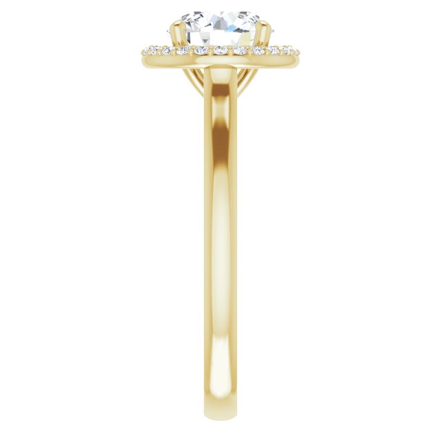 Halo-Style Engagement Ring