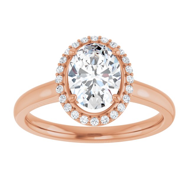 Halo-Style Engagement Ring