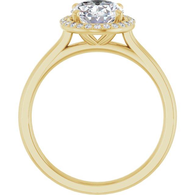 Halo-Style Engagement Ring