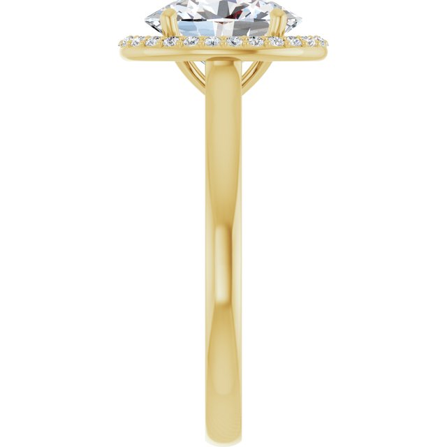 Halo-Style Engagement Ring