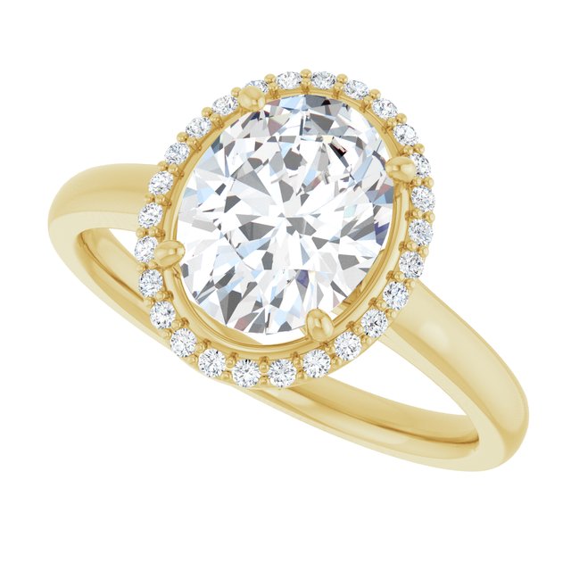Halo-Style Engagement Ring