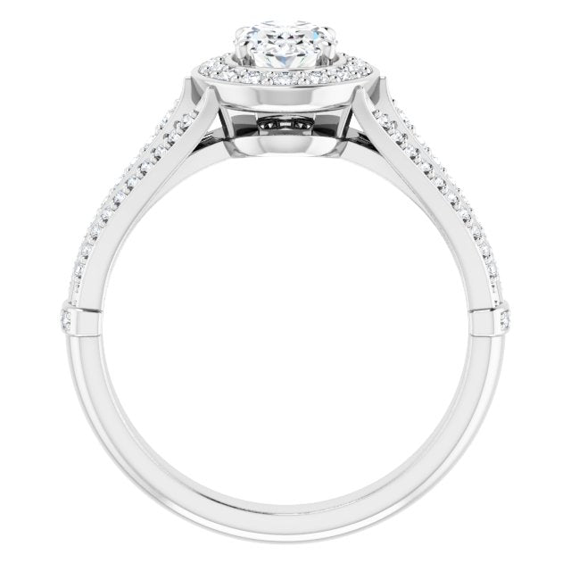 Halo-Style Engagement Ring