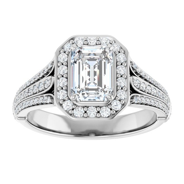 Halo-Style Engagement Ring