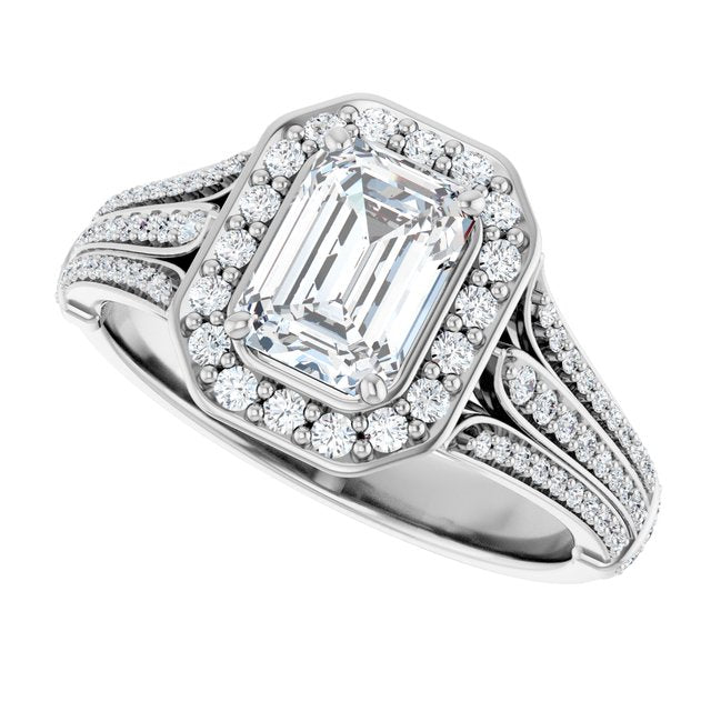 Halo-Style Engagement Ring