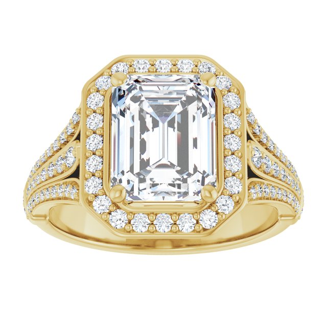 Halo-Style Engagement Ring