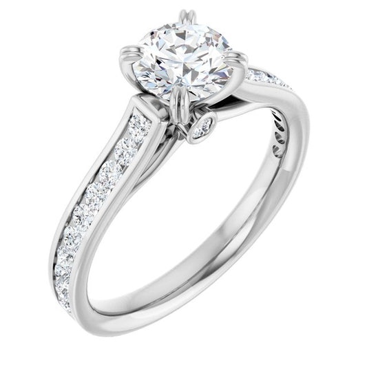 Cathedral Engagement Ring