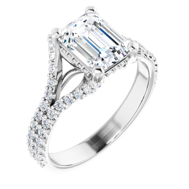 Cathedral Engagement Ring