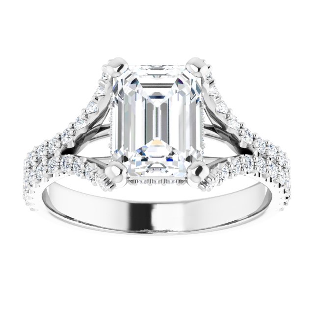 Cathedral Engagement Ring