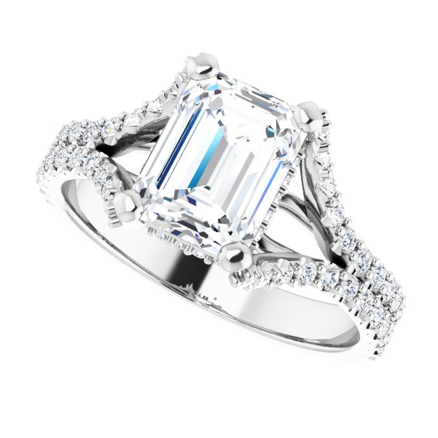 Cathedral Engagement Ring