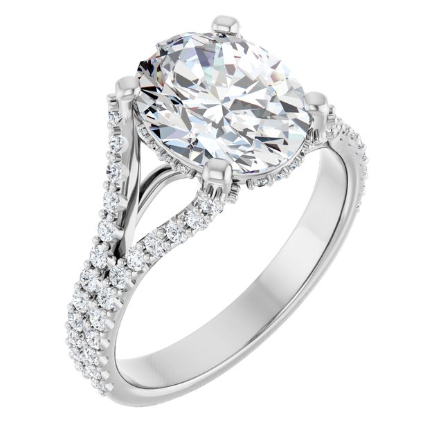 Cathedral Engagement Ring