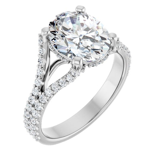 Cathedral Engagement Ring