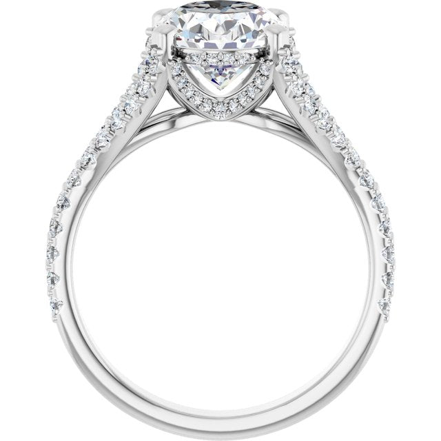 Cathedral Engagement Ring