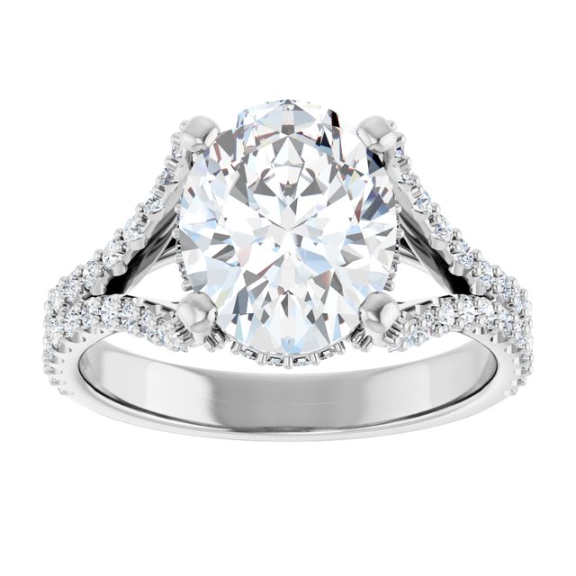 Cathedral Engagement Ring