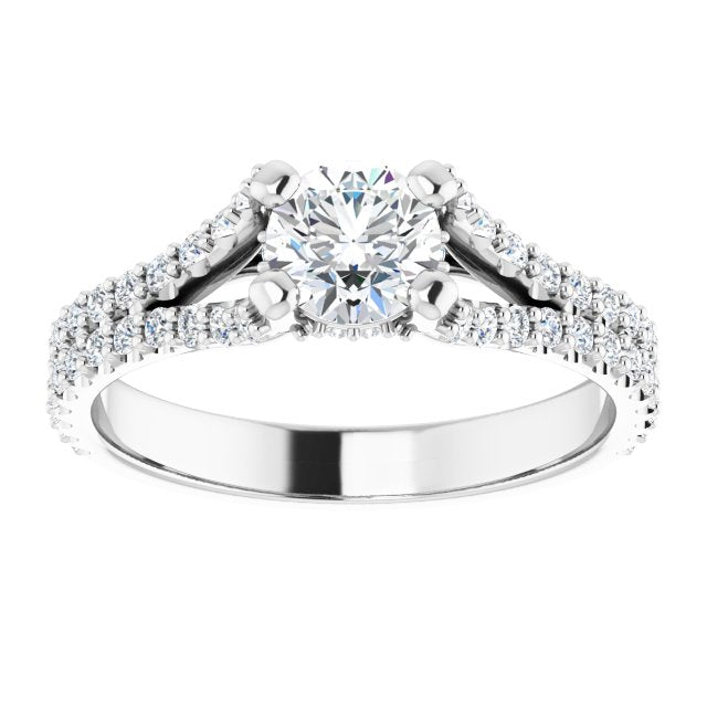 Cathedral Engagement Ring