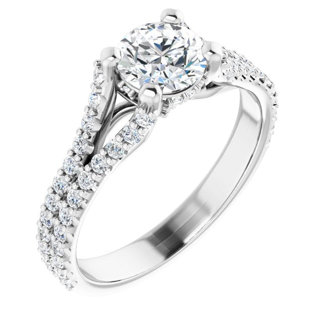 Cathedral Engagement Ring
