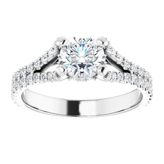 Cathedral Engagement Ring