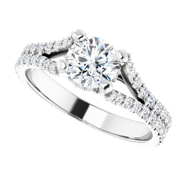 Cathedral Engagement Ring