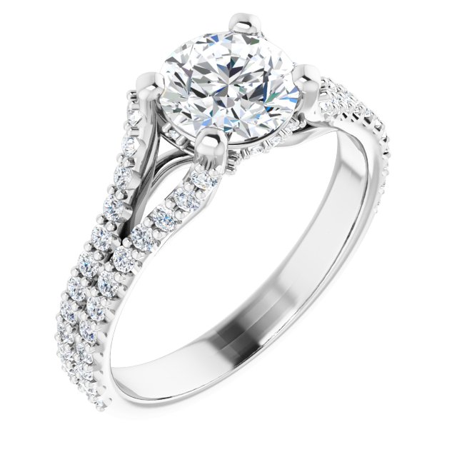 Cathedral Engagement Ring