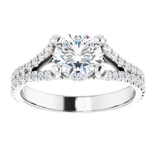 Cathedral Engagement Ring
