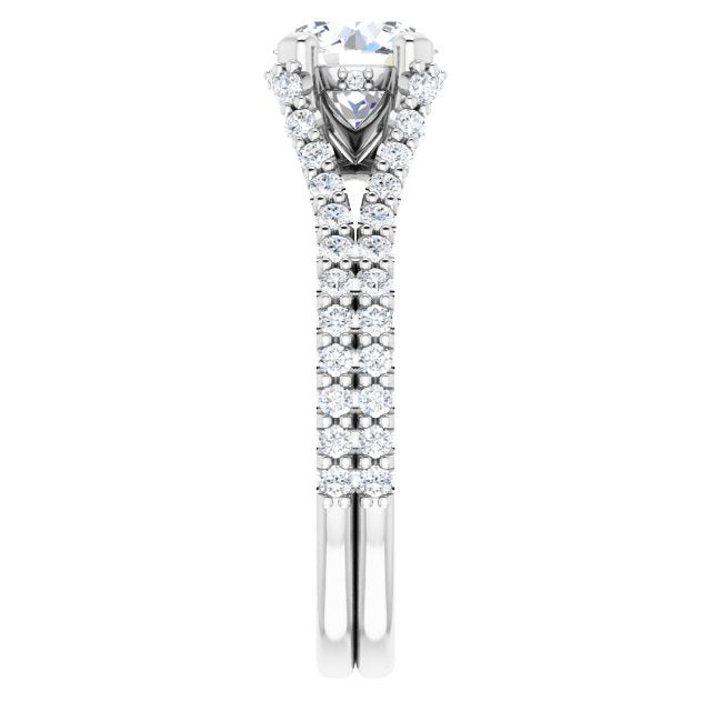 Cathedral Engagement Ring