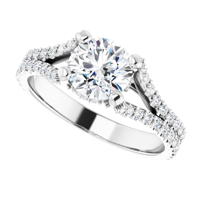 Cathedral Engagement Ring