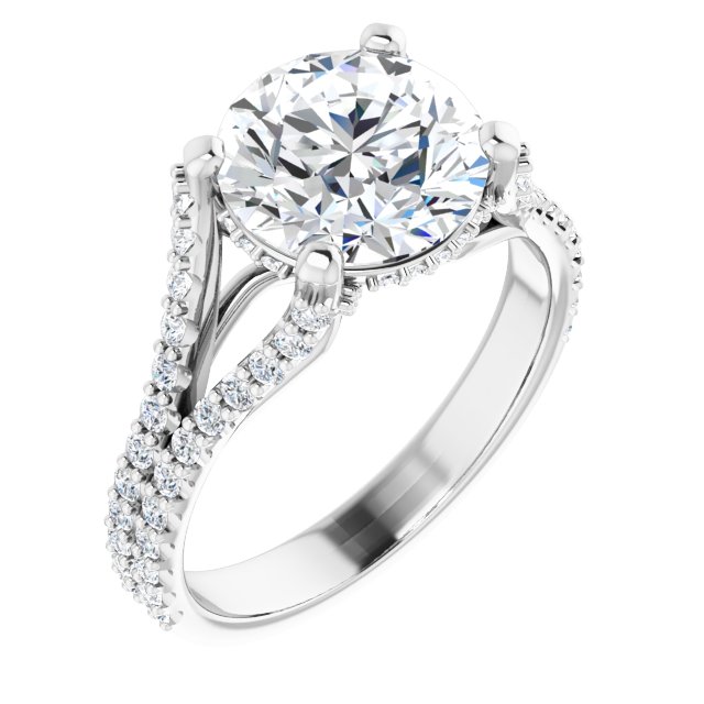 Cathedral Engagement Ring