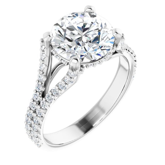Cathedral Engagement Ring