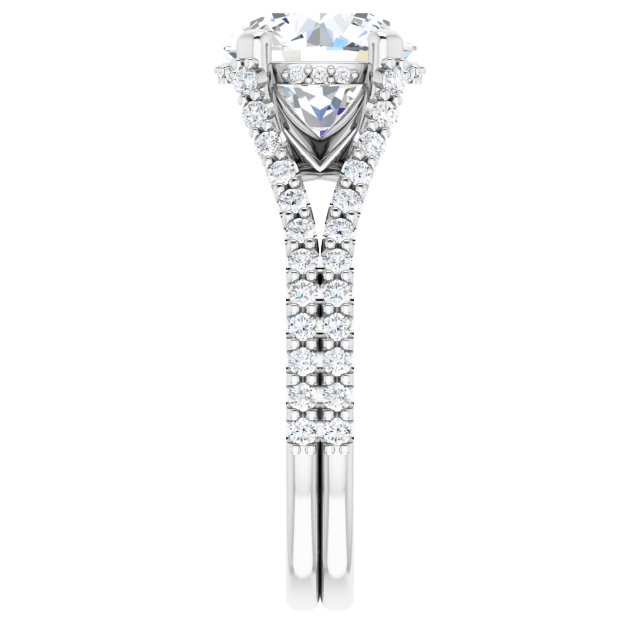 Cathedral Engagement Ring