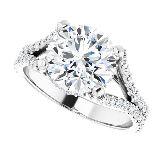 Cathedral Engagement Ring