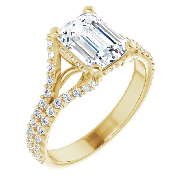 Cathedral Engagement Ring